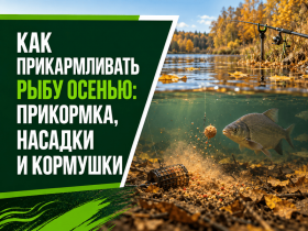 Как прикармливать рыбу осенью: прикормка, насадки и кормушки Как прикармливать рыбу осенью: прикормка, насадки и кормушки