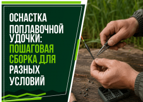 Оснастка поплавочной удочки: пошаговая сборка для разных условий Оснастка поплавочной удочки: пошаговая сборка для разных условий