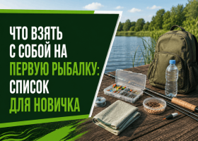 Что взять с собой на первую рыбалку: список для новичка Что взять с собой на первую рыбалку: список для новичка