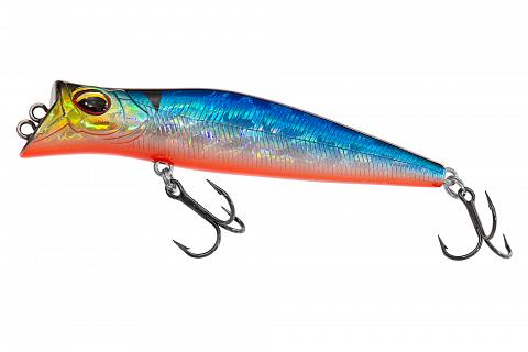 Фото воблер kyoda pocky minnow-80f, длина 80 мм, вес 6,5 гр, цвет p1880 заглубление 0 - 0,2 м.