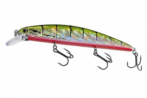 Фото воблер kyoda vision minnow-113sp, длина 113 мм, вес 16  гр, цвет p1044 заглубление 0 - 2 м.