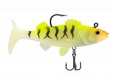Фото виброхвост оснащённый condor crazy bait nwpe04# размер 100 мм, вес 25 гр, цвет 07# (2 шт)