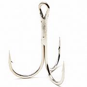 Фото крючок-тройник condor round treble hook №6 n (50 шт./упак)