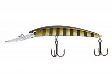 Фото воблер kyoda pelipper minnow-110f, длина 110 мм, вес 16,5  гр, цвет p1053 заглубление 0- 3 м.
