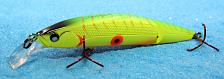 Фото wounded minnow(wmw90) размер 90 мм, вес 10.0 гр, заглубление 0 - 1,5 м цвет 152