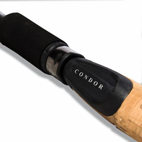 Фото спиннинг condor "chester" длина 2.45 м, тест 10-30 гр, carbon im8, штекер
