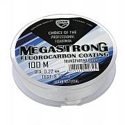 Фото megastrong fluorocarbon coating d-0,28 мм, l-100 м,  разрывная нагрузка 12,50 кг (10 шт)