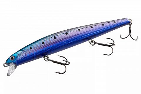 Фото воблер kyoda blazer minnow-123f, длина 12,3 см, вес 15,0 гр, цвет p1851-1, заглубление 0,3-0,5 м