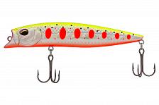 Фото воблер kyoda catshark minnow-110f, длина 11,0 см, вес 14 гр, цвет p1572, заглубление 0-0,5 м