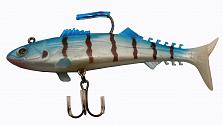 Фото виброхвост оснащённый condor crazy bait bwbk04 размер 110 мм, вес 22 гр, цвет 03# (2 шт)