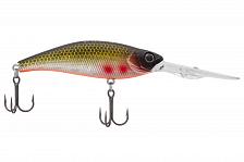 Фото воблер kyoda sharp minnow-75f, длина 7.5 см, вес 12.0 гр, цвет p1571, заглубление 1.5-4 м.