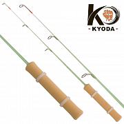 Фото удочка зимняя "kyoda" dk1805c-1, стеклопластик, не разборная, неопреновая 50см