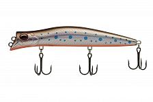 Фото воблер kyoda pocky minnow-130f, длина 130 мм, вес 17,5  гр, цвет p1042 заглубление 0,1 - 0,2 м.