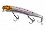 Фото воблер kyoda mega minnow-125f, длина 125 мм, вес 21,0  гр, цвет p1853, заглубление 0 - 0,8 м.