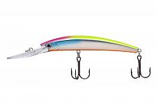 Фото воблер kyoda pelipper minnow-130f, длина 130 мм, вес 24  гр, цвет p1050 заглубление 1- 4 м.
