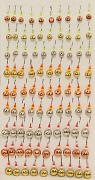 Фото набор паянных мормышек №2 "шар" (латунь/никель/медь) 30/30/30, 90 шт/упак