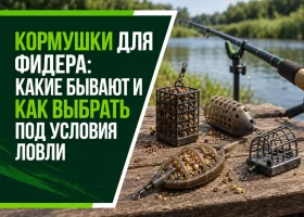 Кормушки для фидера: какие бывают и как выбрать под условия ловли Кормушки для фидера: какие бывают и как выбрать под условия ловли