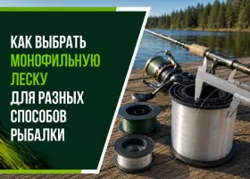 Как выбрать монофильную леску для разных способов рыбалки Как выбрать монофильную леску для разных способов рыбалки